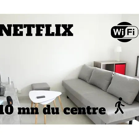 Ferienwohnung Flexy - T2 - L' Agate Grise - Le Mans Exterior foto